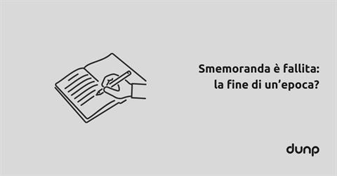 Smemoranda è fallita: la fine di un’epoca?