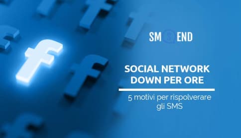 Social network down per ore: 5 motivi per tornare agli sms