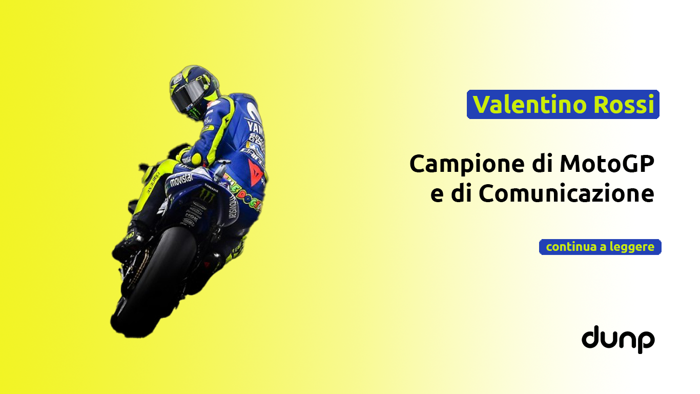 Valentino Rossi: campione di MotoGP e di Comunicazione