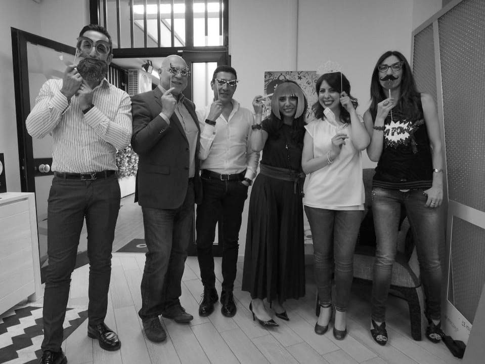 Un bellissimo evento nella terrazza dunp, tra arte e giochi 