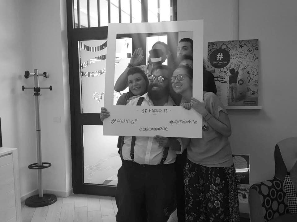 Un bellissimo evento nella terrazza dunp, tra arte e giochi 