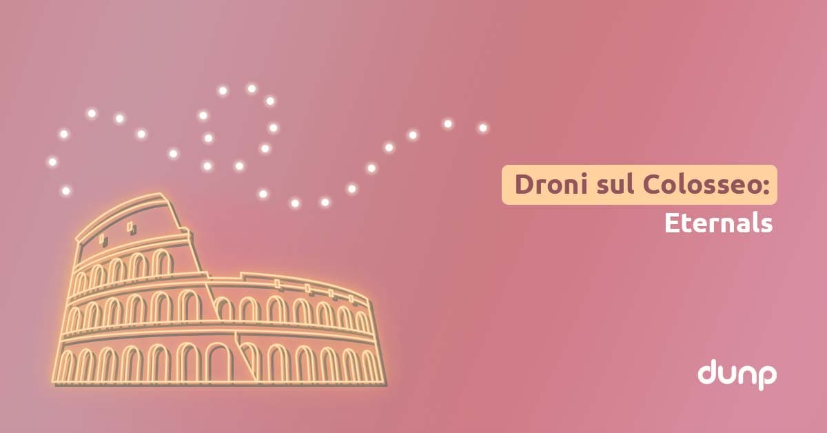Droni sul Colosseo: Eternals