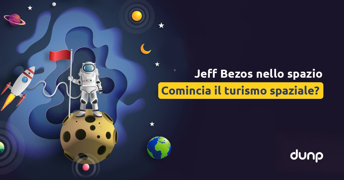 Bezos nello spazio: comincia il turismo spaziale?