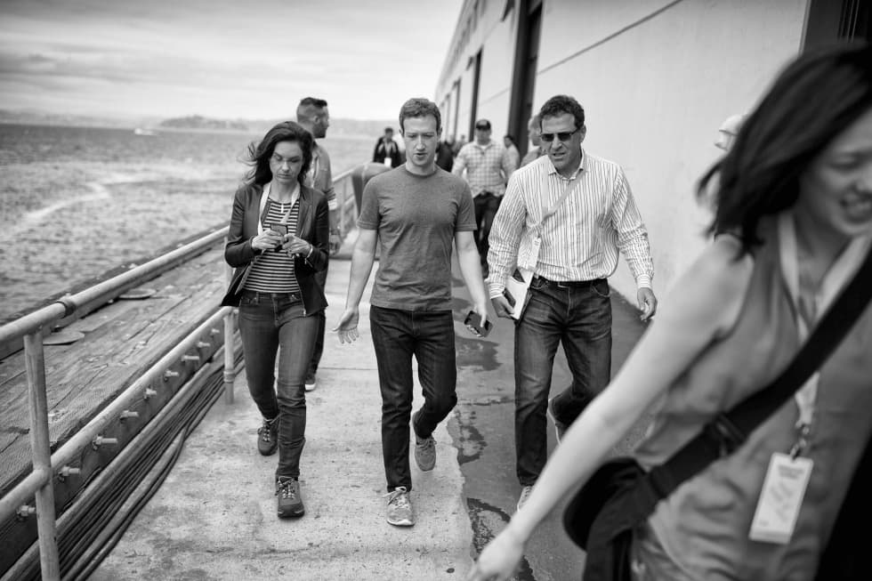Mark Zuckerberg nella sua prima visita ufficiale a Roma Mark Zuckerberg nella sua prima visita ufficiale a Roma