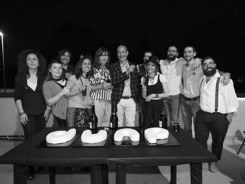 Un bellissimo evento nella terrazza dunp, tra arte e giochi 