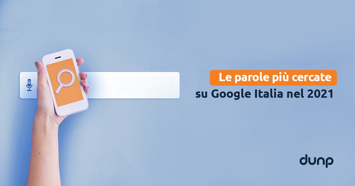 Le parole più cercate su Google Italia nel 2021