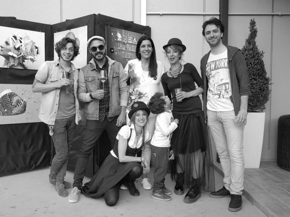 Un bellissimo evento nella terrazza dunp, tra arte e giochi 