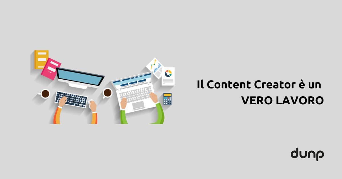 Il content creator è un lavoro vero