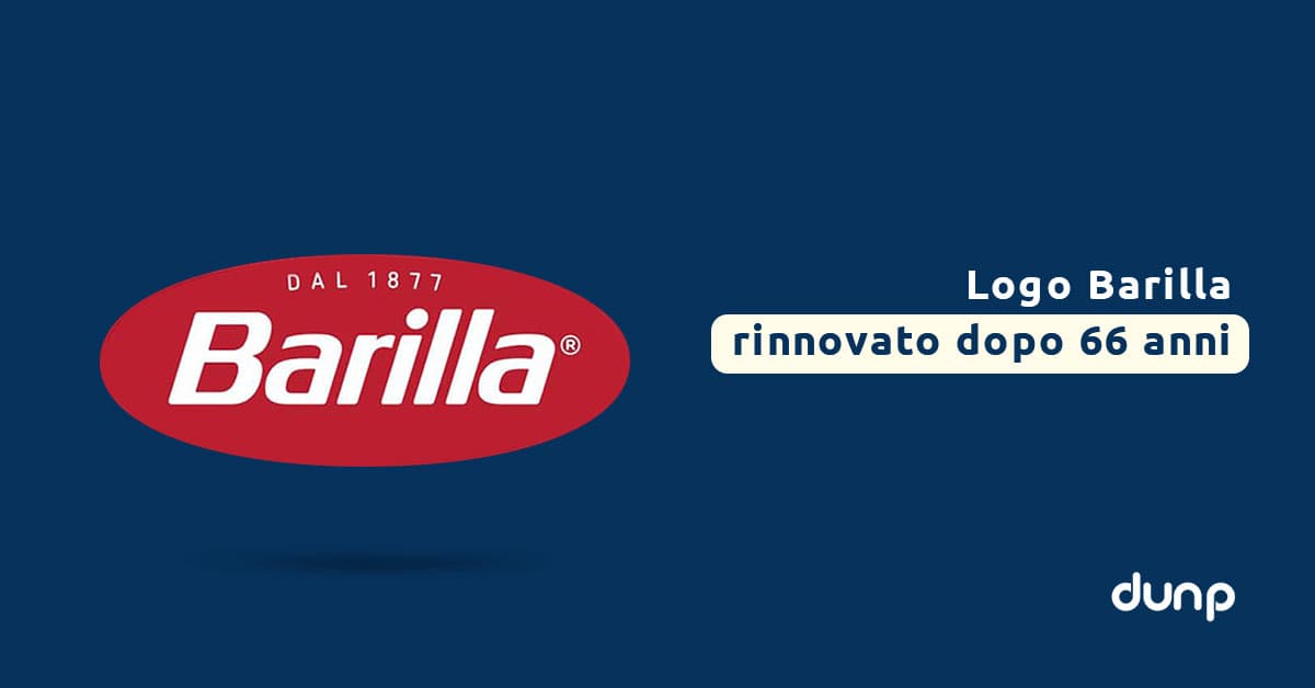 Logo Barilla: rinnovato dopo 66 anni